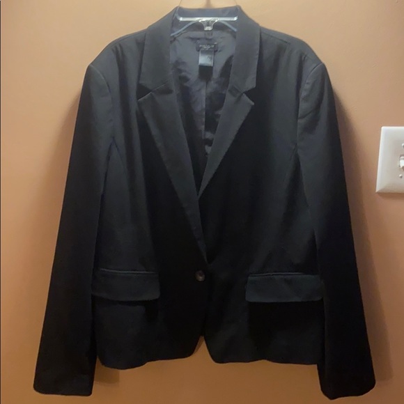 Ann Taylor Factory Black Blazer size 16 - Picture 4 of 5